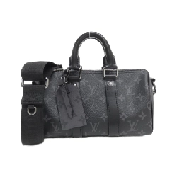 Túi Boston Louis Vuitton Monogram Eclipse Reverse Keepall Bandoulière 25cm M46271