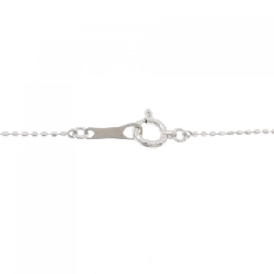 K18WG Blue Topaz Necklace - Hàng hiệu Authentic 859375