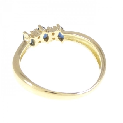 Nhẫn Sapphire K18YG 0.31CT 670498