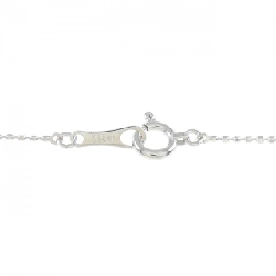 K18WG Mặt Dây Chuyền Hình Tim × Cỏ Ba Lá × Chìa Khóa Đính Kim Cương 0.06CT - Hàng hiệu Chính Hãng 862483