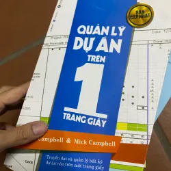 Sách quản lý dự án trên 1 trang giấy