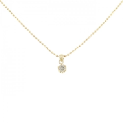 Dây chuyền kim cương K18YG 0.10CT - Hàng hiệu chính hãng