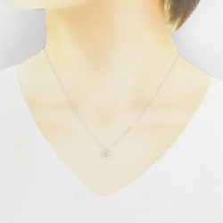 Dây chuyền kim cương K18WG 0.05CT - Hàng hiệu Chính hãng 860526