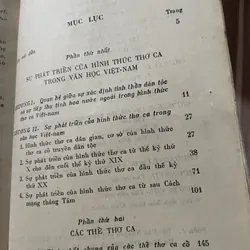 Thơ ca Việt Nam : hình thức và thể loại  689798