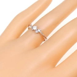 Nhẫn kim cương K18WG 0.15CT 672612