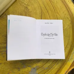TUYỂN TẬP THƠ VĂN ( di cảo )- QUỐC TRỤ 748658