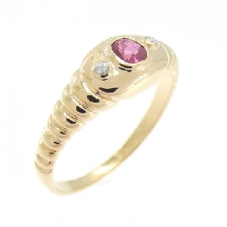 Nhẫn Ruby K18YG - Hàng hiệu Chính hãng