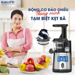 Máy ép chậm Kalite KSJ4412 động cơ đảo chiều ép kiệt bã 715190