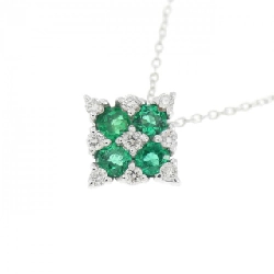 K18WG Emerald Necklace 0.25CT - Hàng hiệu Authentic 865893