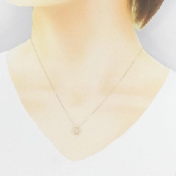 Dây chuyền kim cương K18YG 0.15CT - Hàng hiệu Chính hãng 863455