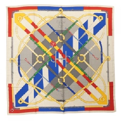 HERMES PARCOURS SANS FAUTE H242992S Khăn choàng - Hàng hiệu Authentic