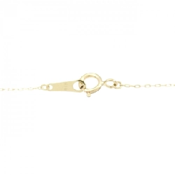 K18YG Solitaire Dây chuyền kim cương 0.05CT - Hàng hiệu Chính hãng 861404