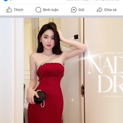 Đầm tiệc thương hiệu Nhật Vy size M 154433