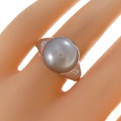 Nhẫn ngọc trai đen PT900 12mm 667277