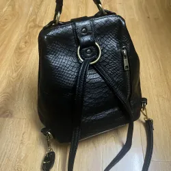 Balo nữ mini 20x25x12 da thật 2hand 996736