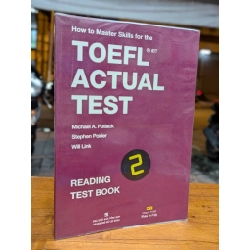 TOEFL actual test: Reading test book - Michael A. Putlack & Stephen Poirier & Will Link 296220