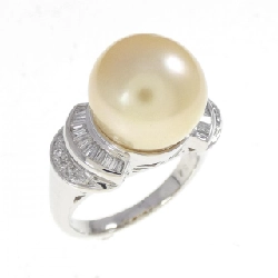 Nhẫn ngọc trai trắng PT900 11.9mm - Hàng hiệu Authentic