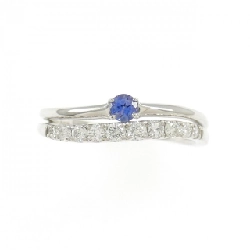 Nhẫn Benitoite PT900 0.10CT - Hàng hiệu Authentic 852483