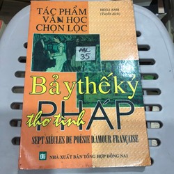 Bảy thế kỷ thơ tình Pháp - Hoài Anh (tuyển dịch) 198226