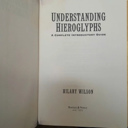 UNDERSTANDING HIEROGLYPHS -HILARY WILSON 493236