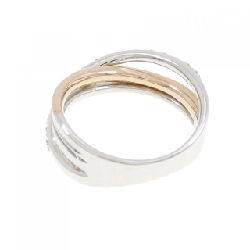 Nhẫn kim cương K18WG/K18PG 0.08CT 671022