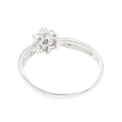 Nhẫn kim cương hoa K18WG 0.20CT - Hàng hiệu Authentic 849450