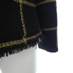 【Mã giảm giá】Áo khoác không cổ CHANEL 643585