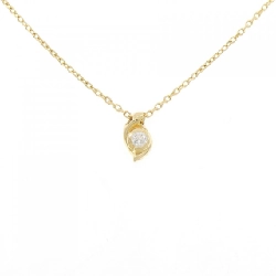 K18YG Dây chuyền kim cương 0.10CT - Hàng hiệu Chính hãng