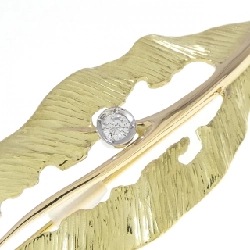 Brooch kim cương lá GINZA TANAKA 0.10CT - Hàng hiệu chính hãng 845321