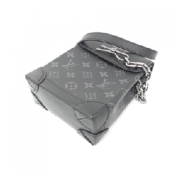Túi xách vai Louis Vuitton Monogram Eclipse Nano Steamer M82774 612545