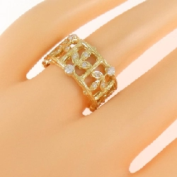 Nhẫn kim cương K18YG 0.178CT 668798