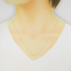 Dây chuyền kim cương K18YG 0.10CT - Hàng hiệu chính hãng 864986