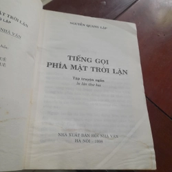 Nguyễn Quang Lập - TIẾNG GỌI PHÍA MẶT TRỜI LẶN (tập truyện ngắn) 331083