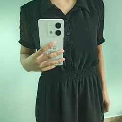 Combo váy ren tiểu thư + váy babydoll 504920