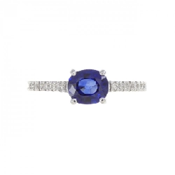 Nhẫn Sapphire K18WG 0.888CT 669539