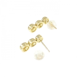 K18YG Bông tai kim cương 0.2CT - Hàng hiệu Chính hãng 876652