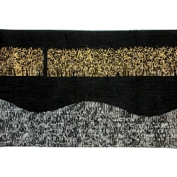 Đai obi lụa thêu họa tiết - Hàng hiệu Authentic 876115