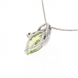 K18WG Peridot Necklace - Hàng hiệu Authentic 858172