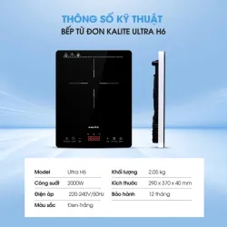Bếp từ đơn Kalite Ultra H6 782603