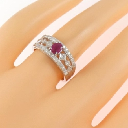 Nhẫn Ruby K18WG 0.388CT - Hàng hiệu Chính hãng 853356