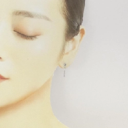 K18WG Bông tai kim cương 0.20CT - Hàng hiệu Chính hãng 867969