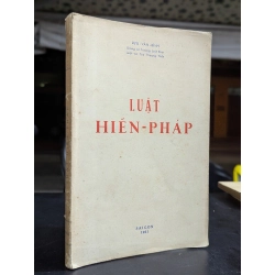 Luật hiến pháp - Lưu Văn Bình