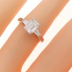 Nhẫn Promiss 0.70CT G VVS2 Cắt Emerald - Hàng hiệu Authentic 838505