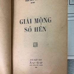 GIẢI MỘNG SỐ HÊN - TÂM LIÊM CƯ SĨ 363492