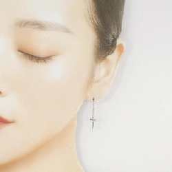 PT900 Khuyên tai chéo - Hàng hiệu Authentic 864363