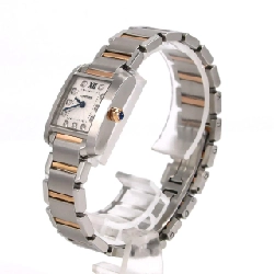 Cartier Tank Française SM PG kết hợp - 11P WE110004 SSxPG Quarts - Hàng hiệu Authentic 873019