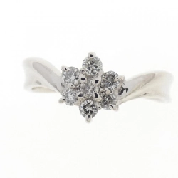 Nhẫn kim cương hoa PT900 0.23CT 671929