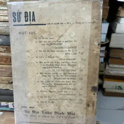 Sử Địa – số 4 (1966) – Nhóm giáo sư & sinh viên Đại học Sư phạm Sài Gòn 758847