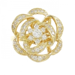 Nhẫn kim cương hoa K18YG 0.42CT - Hàng hiệu Authentic 855963