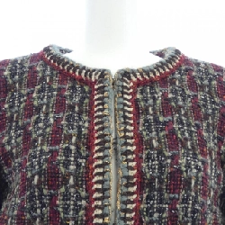 Jacket không cổ CHANEL P52693V39167 629091